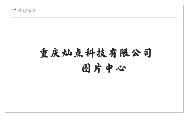 重庆灿点科技有限公司 缩略图